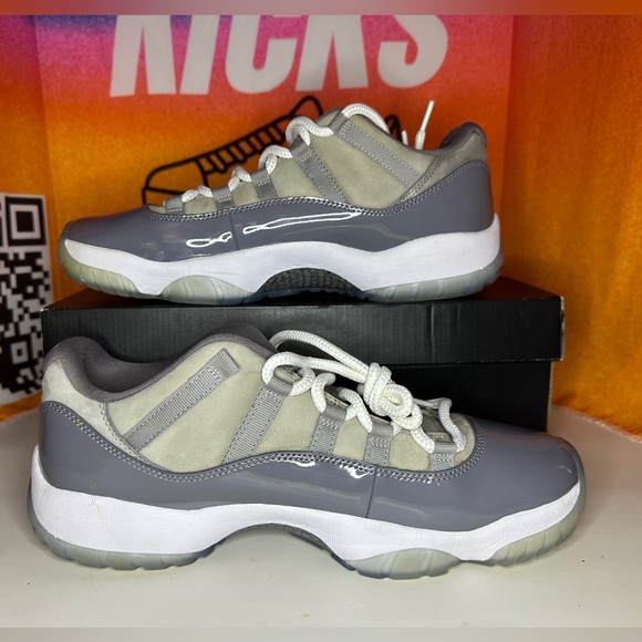 Jordan 11 Retro Low Cool Grey Size 11.5M Pre-loved - Picture 3 of 7